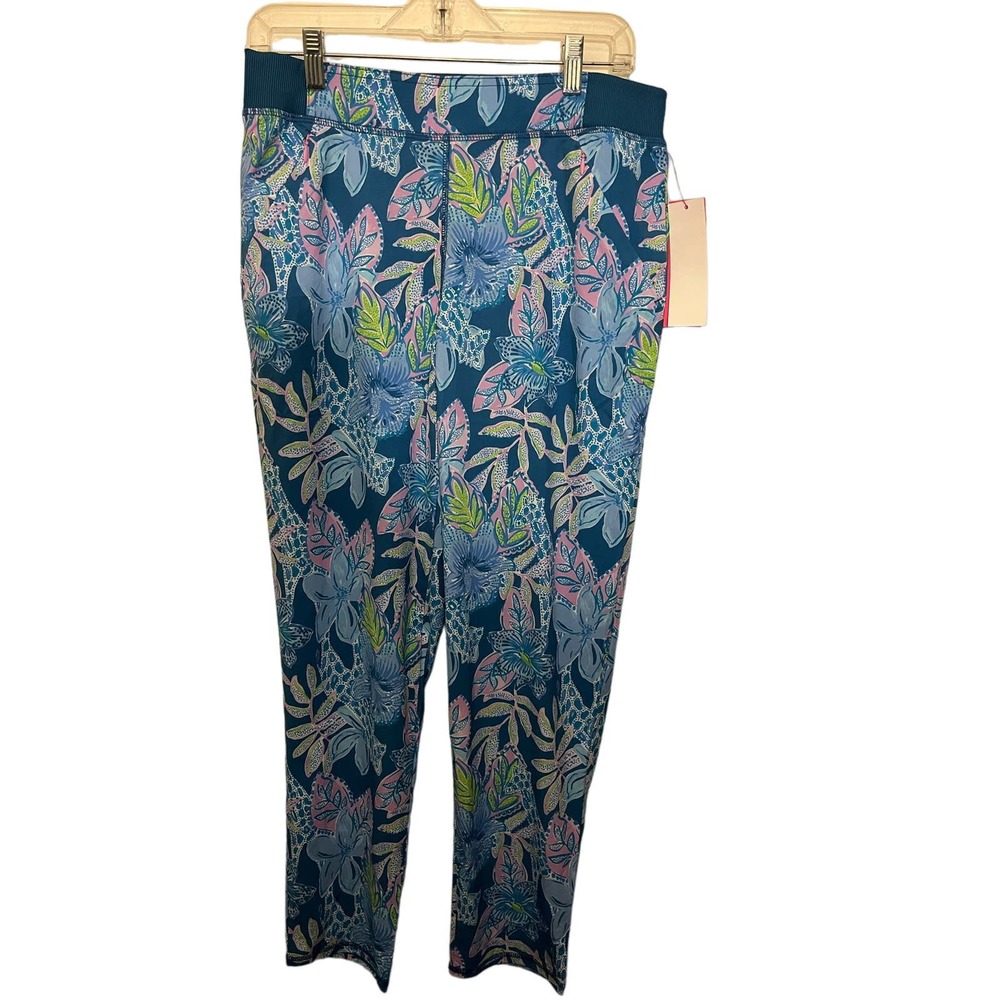 NWT Lily Pulitzer Luxletic Run around pant upf 50+ size medium